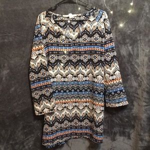 Vintage bell sleeve dress